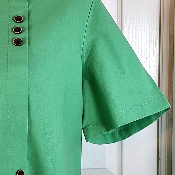 Fish Print Blouse - Picture 4 of 12